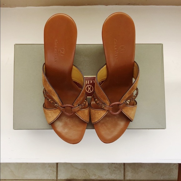 ✨FINAL OFFER✨ Cole Haan Summer Slide Heels - Picture 3 of 4